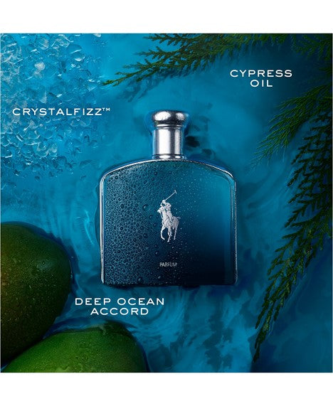 Polo Deep Blue For Men Parfum 4.2oz Spray – Alberto Cortes Cosmetics &  Perfumes