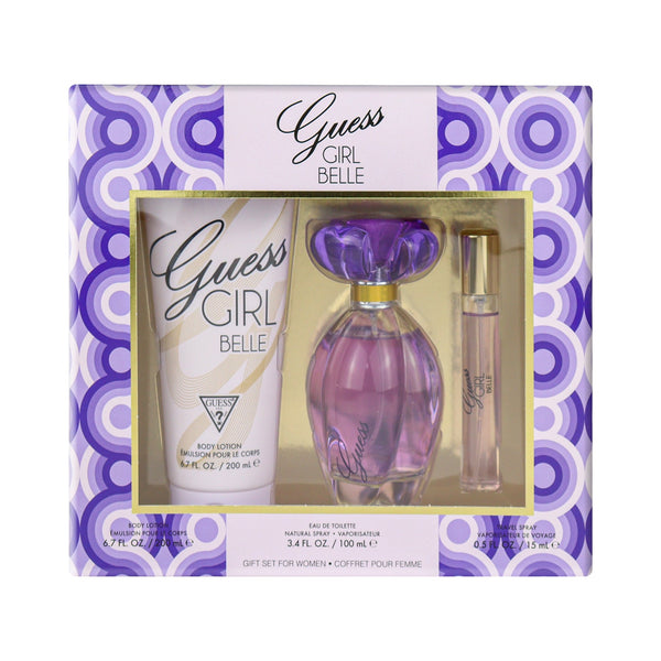 Set Guess Girl Belle Edt 3.4oz Spray