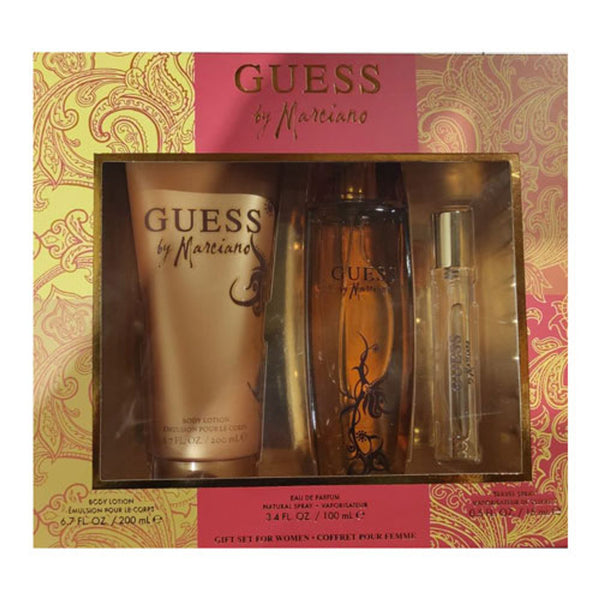 Set Guess Marciano 3pc For Woman Edp 3.4oz Spray