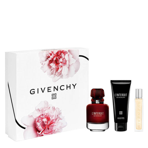 Set L'Interdit Rouge 3pc. Edp 2.7oz Spray