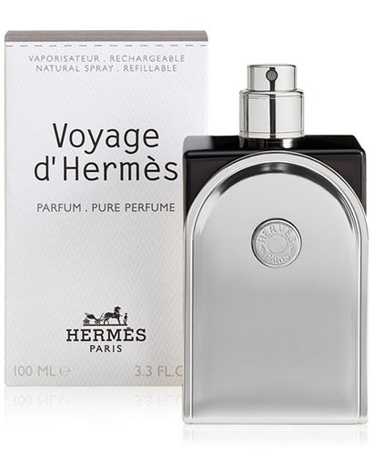 Voyage D'Hermes Parfum 3.4oz Spray Refillable Unisex