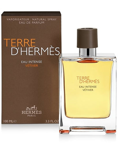 Terre D'Hermes Eau Intense Vetiver 3.3oz Spray For Men