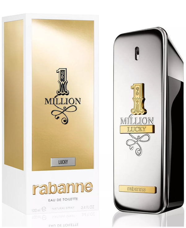 1 Million Lucky For Men Edt 3.4oz Spray