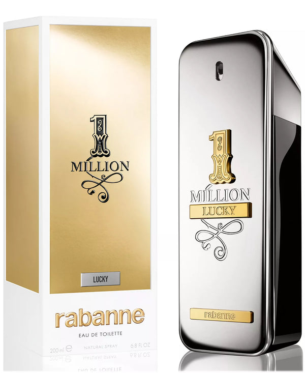 1 Million Lucky For Men Edt 6.8oz Spray