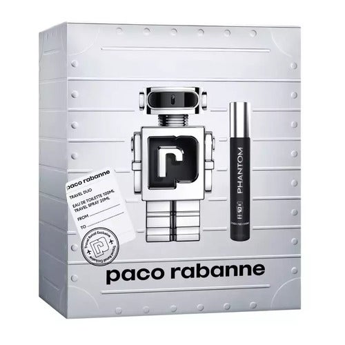 Set Phantom For Men 2pc. Edt 3.4oz Spray