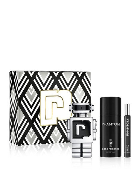 Set Phantom For Men 3pc. Edt 1.7oz Spray