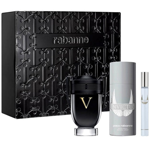 Set Invictus Victory 3pc. Edp Extreme 3.4oz Spray