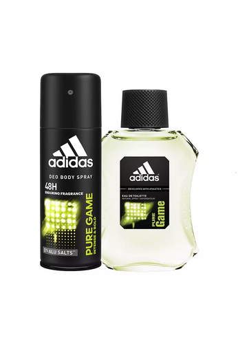 Set Adidas Pure Game For Men Edt 3.4oz Spray