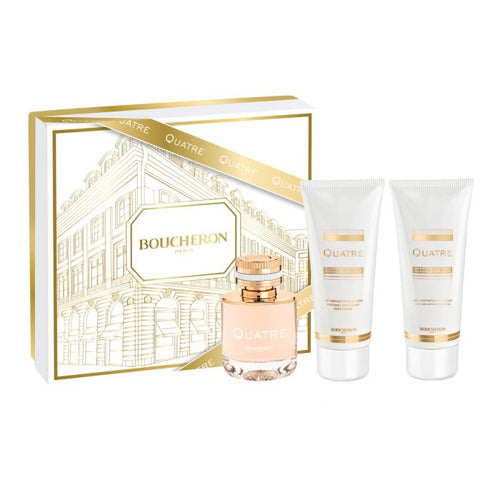 Set Quatre Pour Femme 3pc. Edp 3.3oz Spray