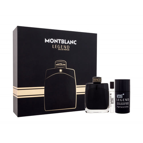 Set Mont Blanc Legend For Men 3pc. Edp 3.3oz Spray