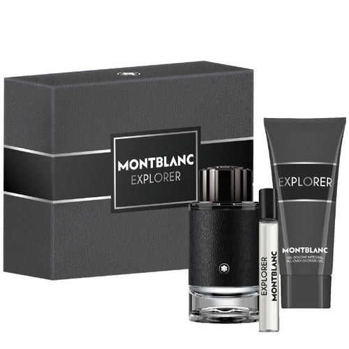 Set Mont Blanc Explorer 3pc. Edp 3.3oz Spray