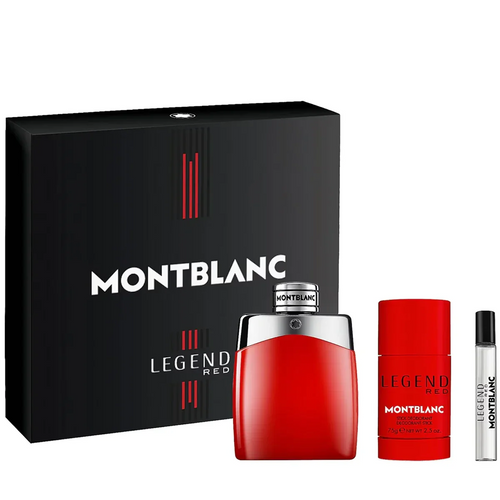 Set Legend Red For Men 3pc. Edp 3.3oz Spray