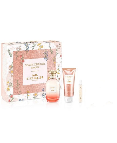 Set Coach Dreams Sunset 3pc. Edp 3.0oz Spray