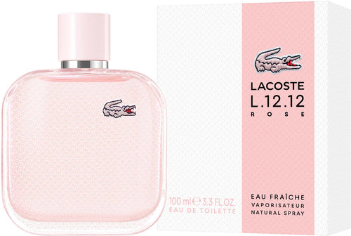 Lacoste Rose Eau Fraiche Edt 3.3oz Spray