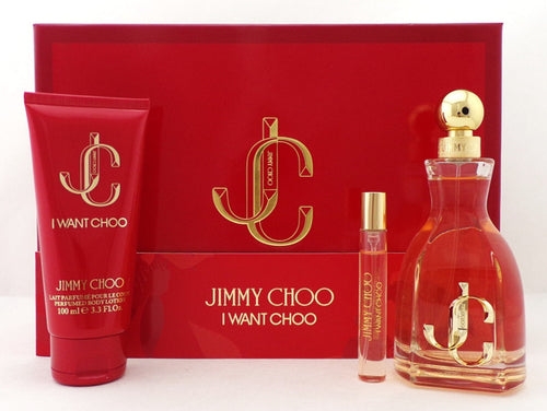 Set I Want Choo 3 pc For Woman Edp 3.3oz Spray