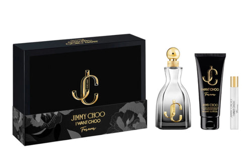 Set I Want Choo Forever 3pc For Woman  Edp 3.3oz Spray