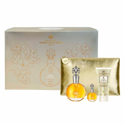 Set Royal Marina Diamond 4pc. Edp 3.4oz Spray