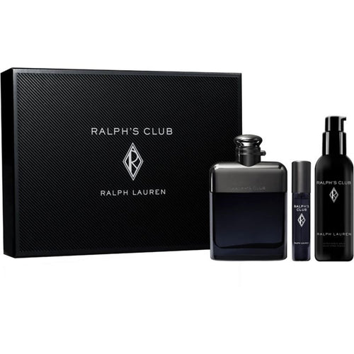 Set Ralph's Club For Men 3pc. Edp 3.4oz Spray