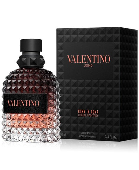 Valentino Uomo Born In Roma Coral Fantasy Edt 3.4oz Spray