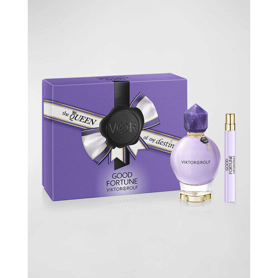 Set Good Fortune 2pc For Woman Edp 3.04oz Spray