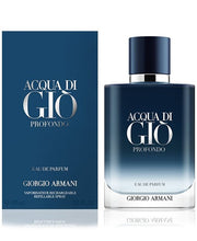 Acqua di Gio Profondo For Men Edp 3.3oz Refillable Spray