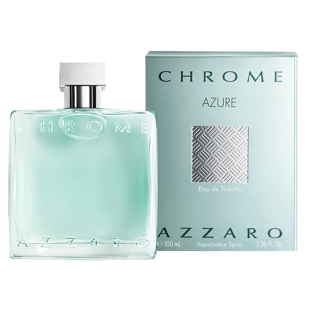 Azzaro Chrome Azure For Man Edt 3.38oz Spray