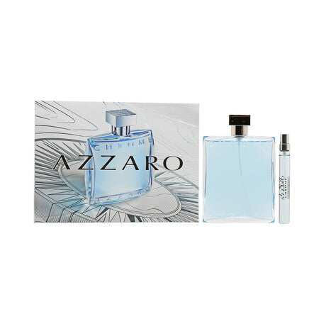 Set Azzaro Chrome 6.7oz Spray For Men