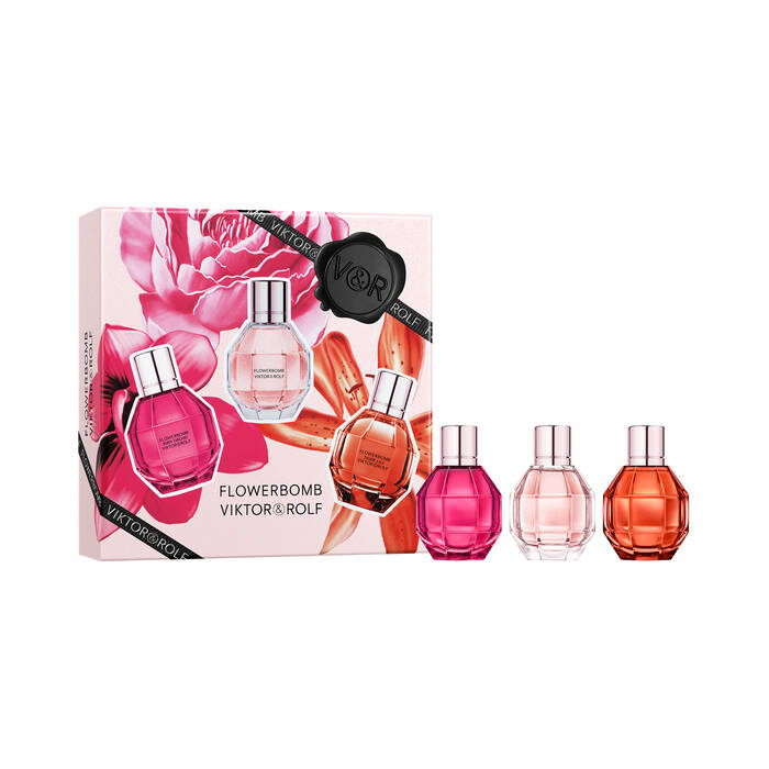 Mini Set Flowerbomb 3pc For Woman Edp 0.24oz Spray – Alberto