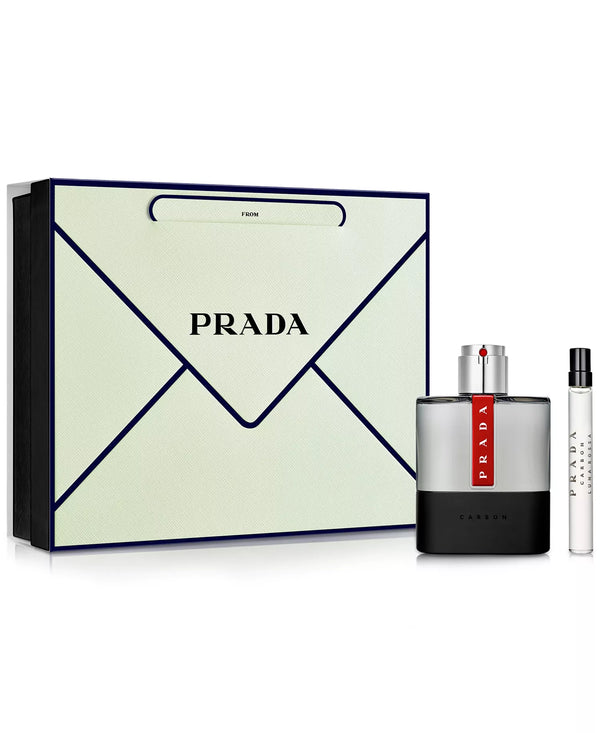 Set Luna Rossa Carbon 2pc For Man 3.3oz Spray