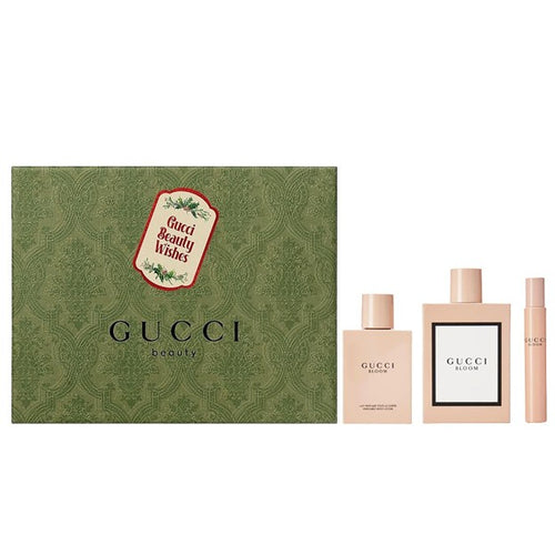 Set Gucci Bloom 3pc. Edp 3.3oz Spray