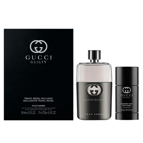 Set Gucci Guilty Pour Homme 2pc. Edt 3.0oz Spray Alberto Cortes Cosmetics Perfumes