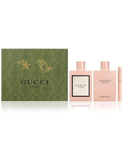 Set Gucci Bloom 3pc.Edp 3.3oz Spray