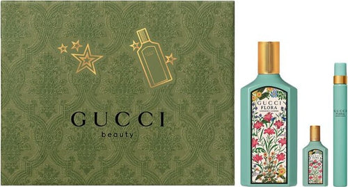 Set Flora Gorgeous Jasmine 3pc. Edp 3.3oz Spray