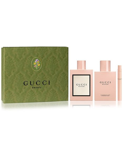 Set Gucci Bloom 3pc. Edp 3.3oz Spray