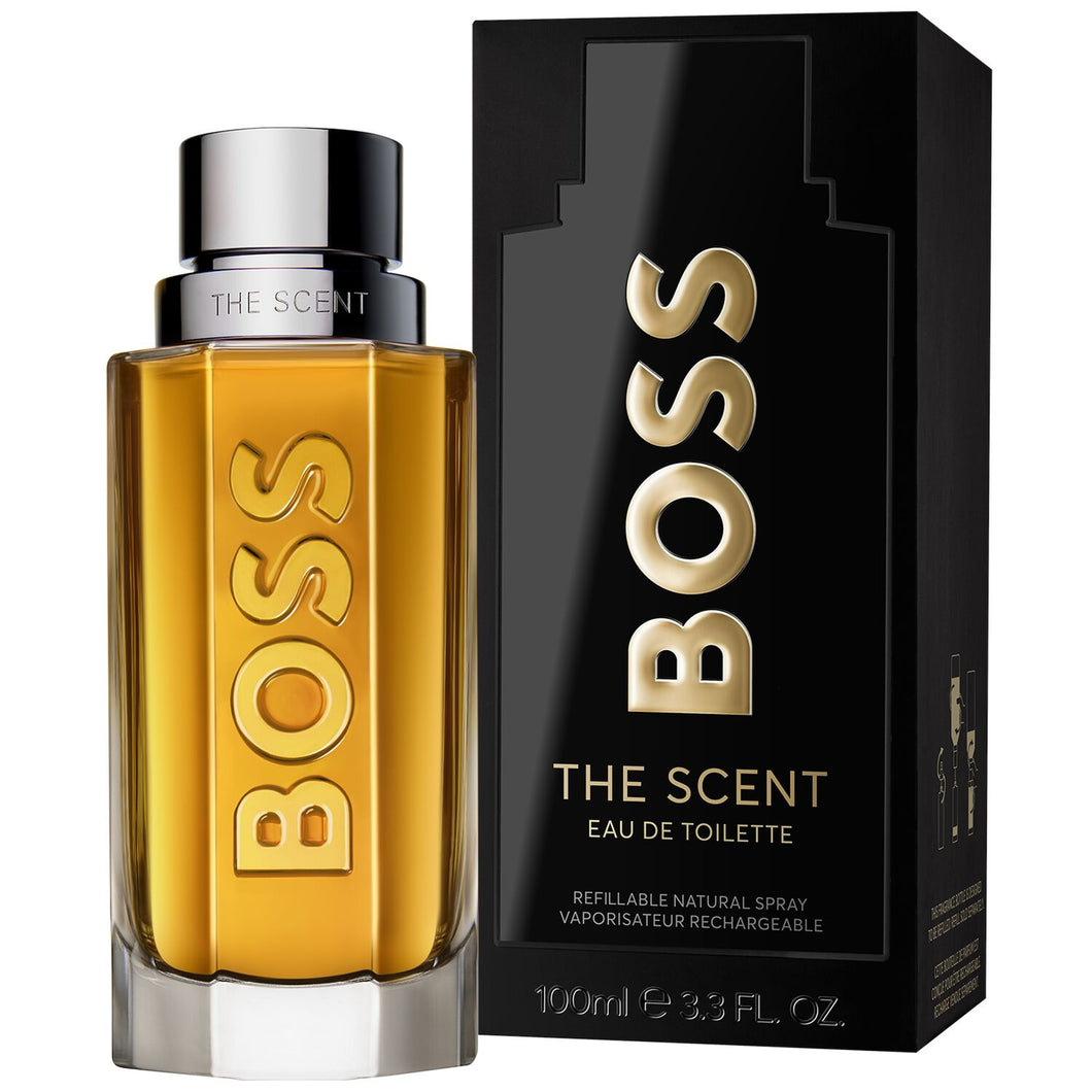 Boss The Scent For Men Edt 3.3oz Spray Refillable