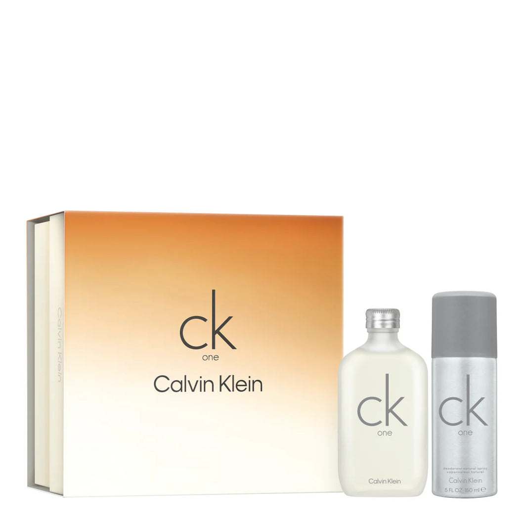 Set CK One 2pc For Man Edt 3.3oz Spray