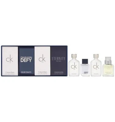 Mini Set Calvin Klein For Man 4pc Edt 0.33oz Spray