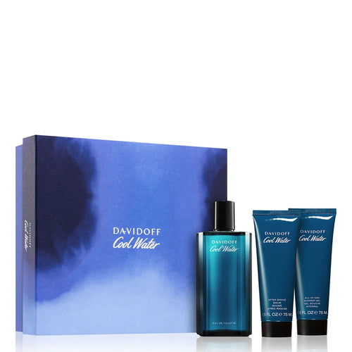 Set Cool Water For Man Edt 4.2oz Spray