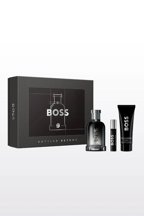 Set Boss Bottled Beyond 3 Pc For Man Edp 3.3oz Spray