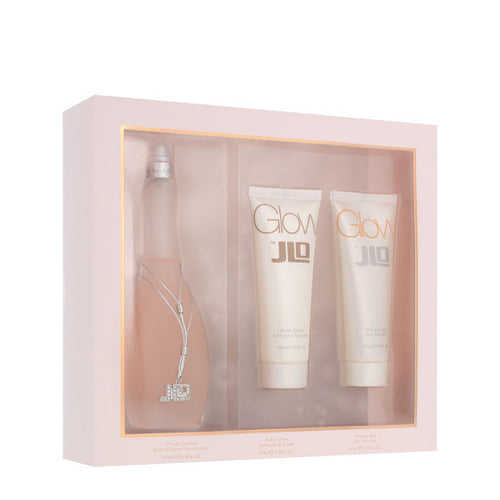 Set Glow 3pc For Woman 3.4oz Spray