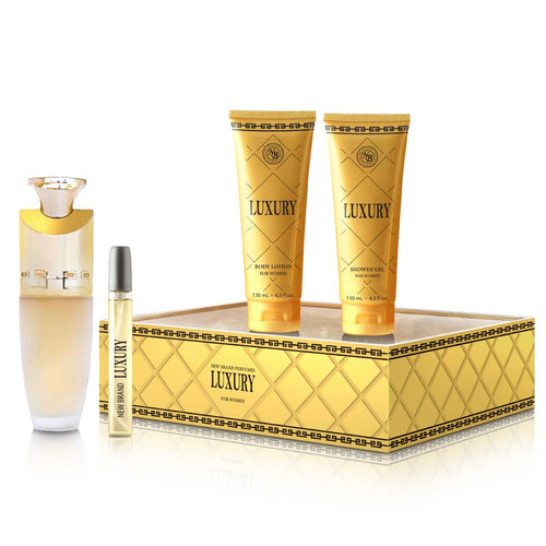 Set Luxury For Women 4pc. Edp 3.3oz Spray