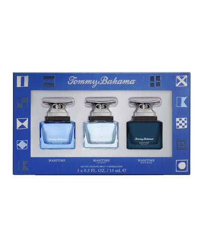 Set Tommy Bahama Maritime For Men 3 x 0.5oz Spray