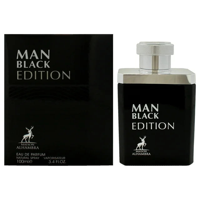 Man Black Edition For Man Edp 3.4oz Spray