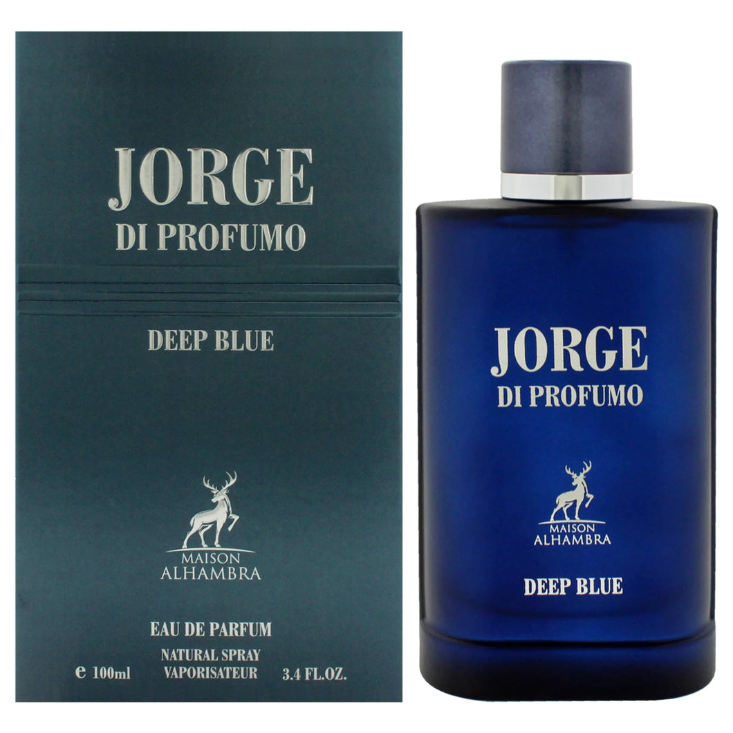 Jorge Di Profumo Deep Blue For Man Edp 3.4oz Spray