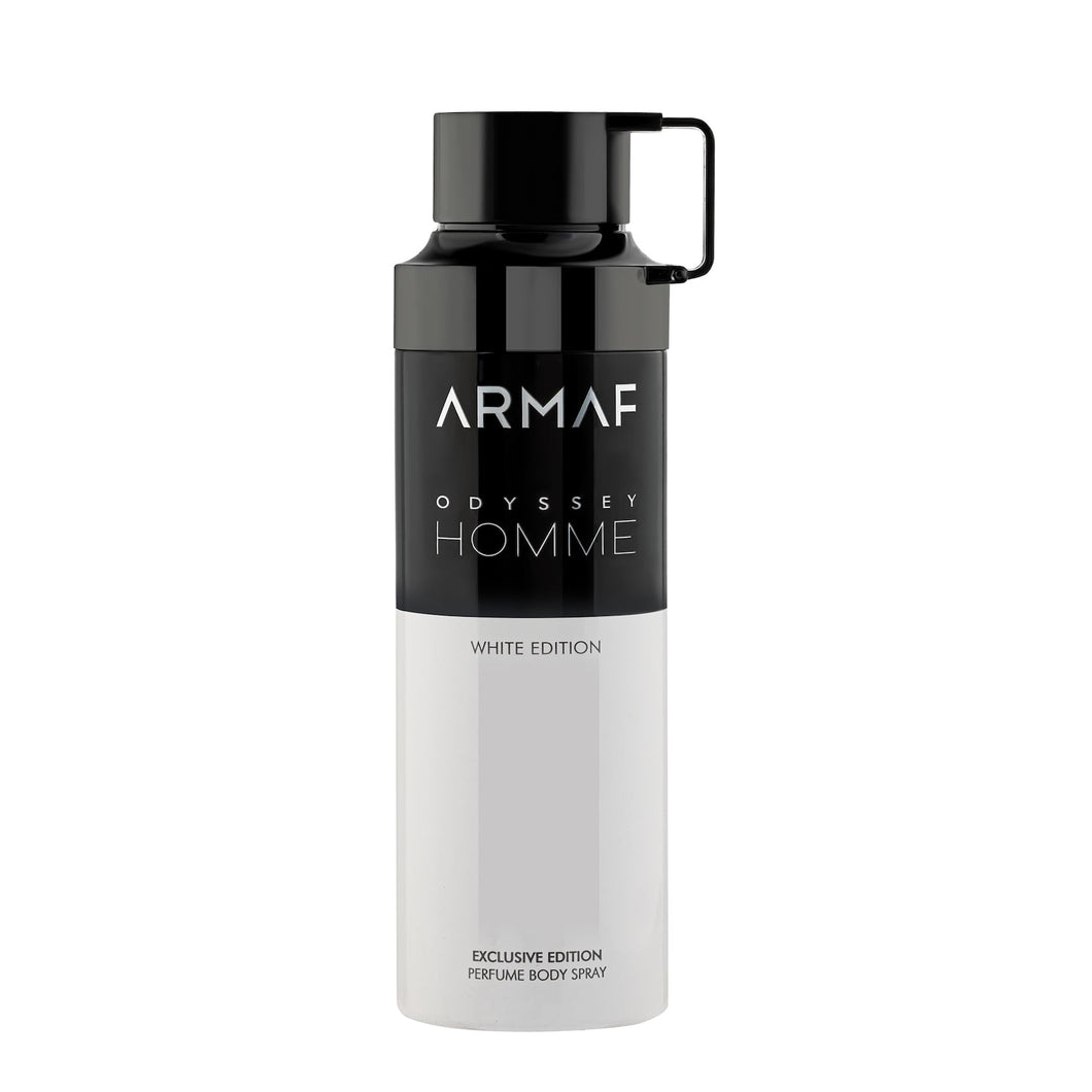 Odyssey Homme White Edition Body Spray For Man 6.8oz Spray