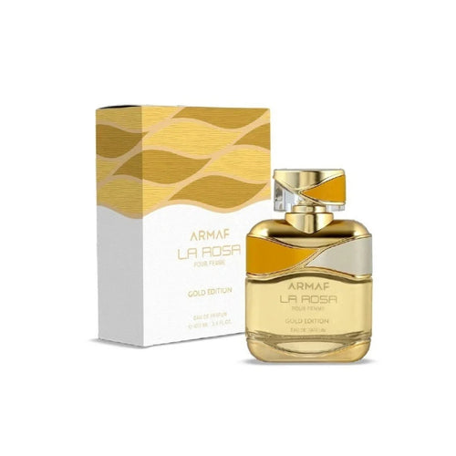 La Rosa Gold Edition For Woman Edp 3.4oz Spray