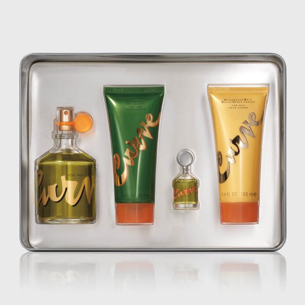 Set Curve For Men 4pc. Cologne 4.2oz Spray