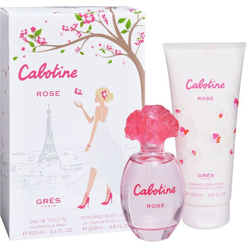 Set Cabotine Rose 2pc. Edt 3.4oz Spray