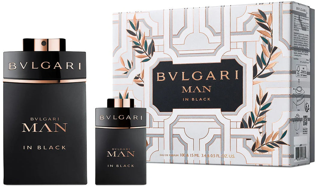 Set Bvlgari Man In Black Edp 3.4oz Spray