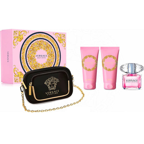Set Bright Crystal 4pc. Edt 3.0oz Spray